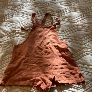 Aerie adjustable soft linen/lyocell mix shortfalls size L